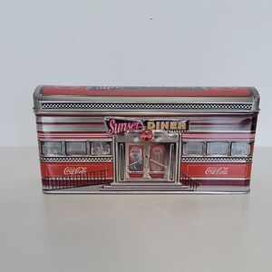 COCA COLA SUNSET DINER TIN